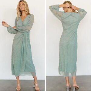 Baltic Born Devlyn Blue-Green Dress